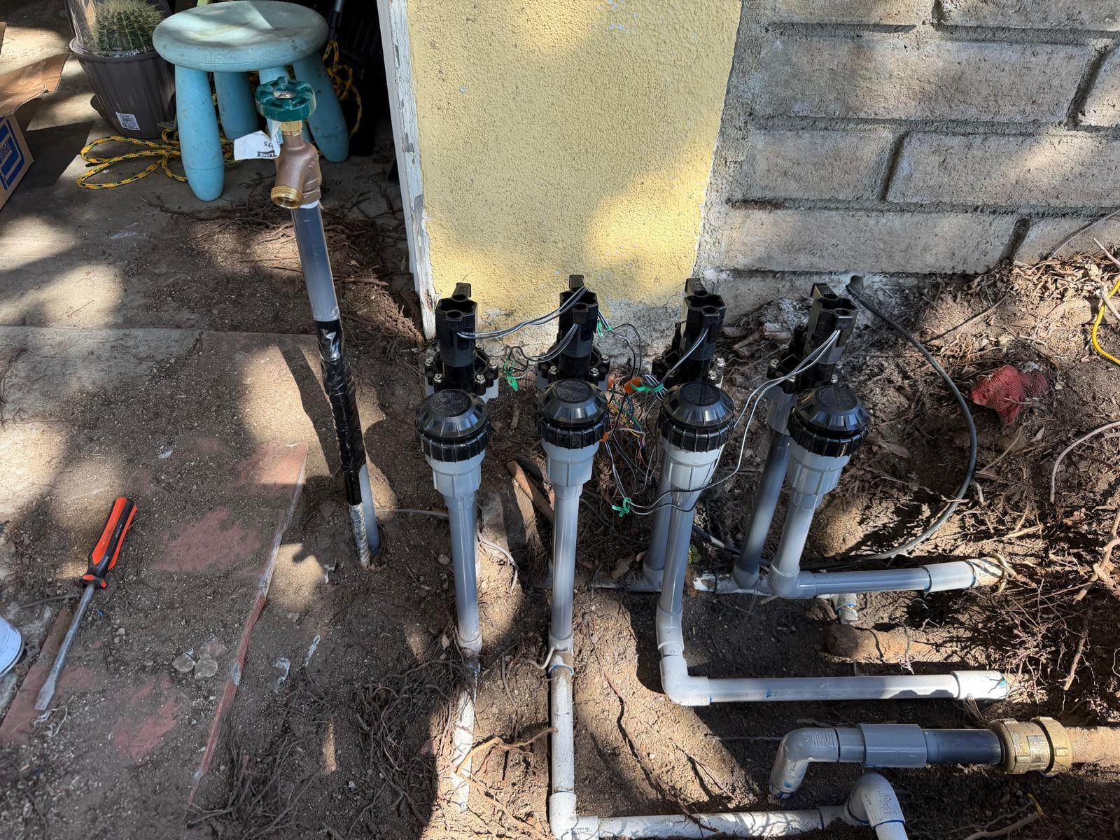 Irrigation service by SoCal Landscape & Trees